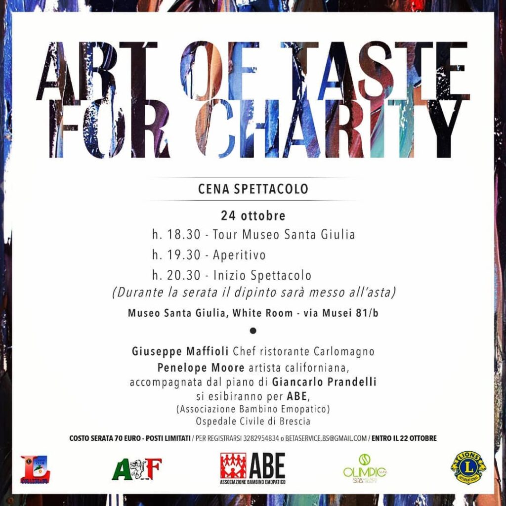 Art of taste for charity